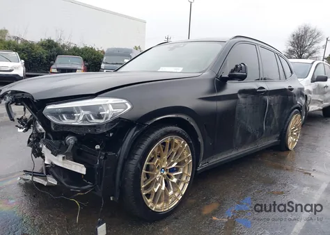 2021 BMW X3 M из США, поврежденный, VIN 5YMTS0C06M9F07550